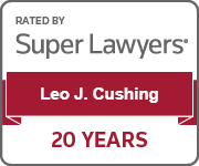 Rated By | Super Lawyers | Leo J. Cushing | 20 Years