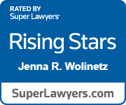 Rated By | Super Lawyers | Rising Star | Jenna R. Wolinetz | SuperLawyers.com